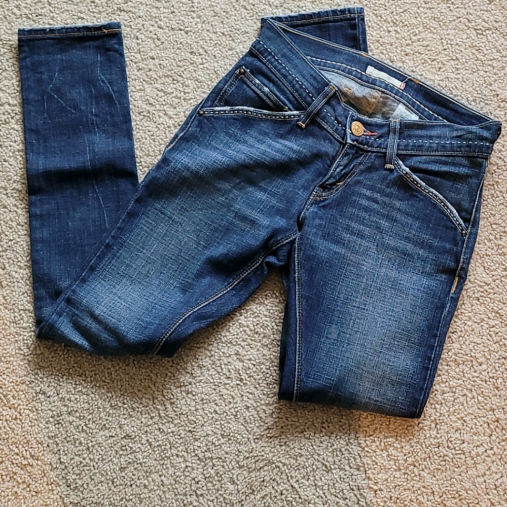 Levis 3M skinny low waist jeans denim